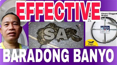 Solusyon Sa Baradong Inidoro at Drainage Gamit Ang .